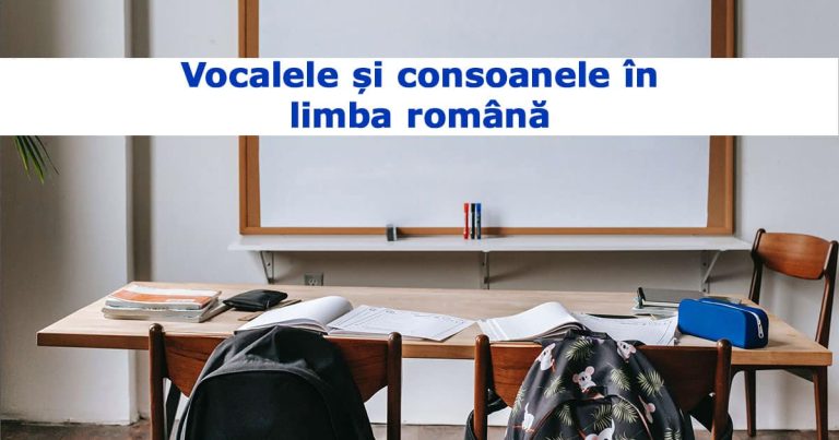 Vocalele și consoanele în limba română