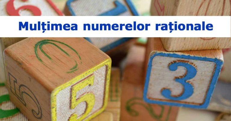 Mulțimea numerelor raționale