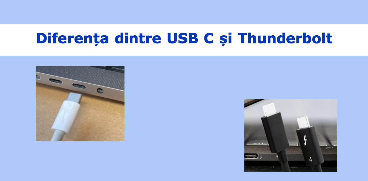 Diferența dintre USB C și Thunderbolt